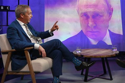 Nigel Farage Accuses Boris Johnson Of Being A ‘hypocrite In Ukraine