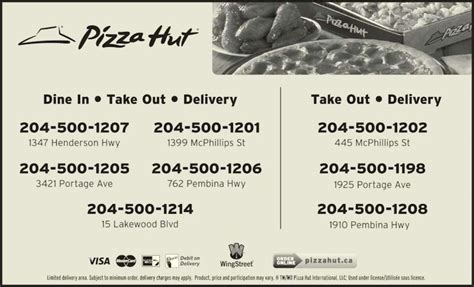 Pizza Hut 1347 Henderson Hwy Winnipeg Mb