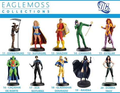 Cole O De Miniaturas Dc Lista De Personagens Atualizado