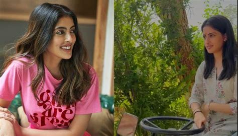 Navya Naveli Nanda Drives A Tractor In Rural Gujarat Netizens React