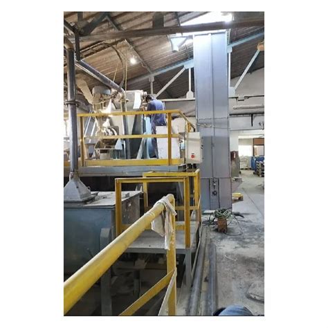 Inclining Conveyor Hp Mild Steel Bucket Elevator At Rs In Pune