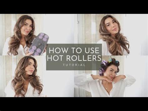Conair Hot Rollers Hot Curlers Using Hot Rollers Voluminous Curls Easy Start Bouncy Curls
