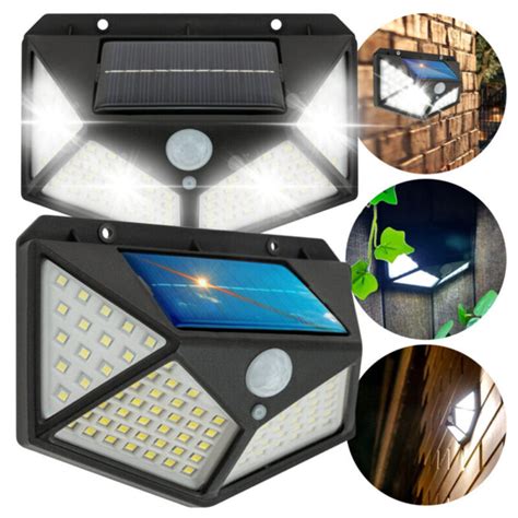 Lampa Solarna Z Czujnikiem Ruchu I Zmierzchu 100 LED Maciejka Dla Domu