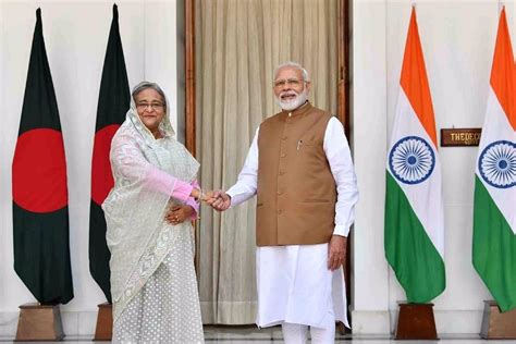 Prime Minister Modi Bangladeshi Pm Hasina To Inaugurate First India Bangladesh Cross Border Oil