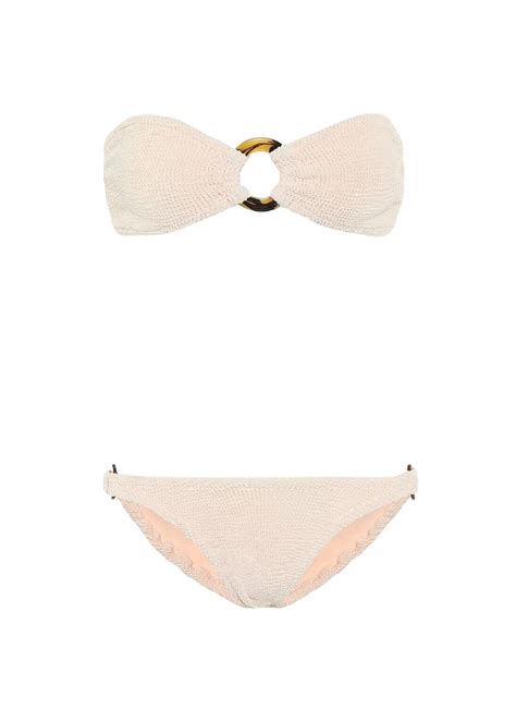 Hunza G Gloria Bikini Set Blush J Cathell