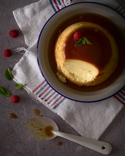 Flan De Huevo En Olla A Presi N R Pida Cocido De Sopa