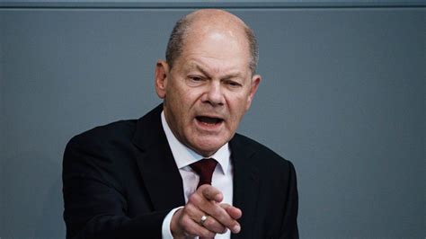 Olaf Scholz Bei Der Generaldebatte Im Bundestag Wie Der Kanzler Einmal