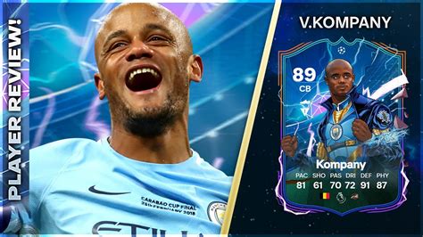 Powerhouse 89 Rated Uefa Hero Vincent Kompany Player Review Ea