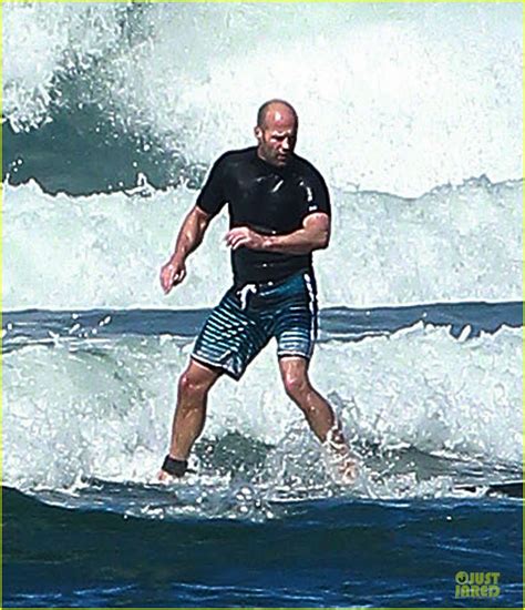 Jason Statham: Surfing Vacation in Hawaii!: Photo 3024687 | Jason ...