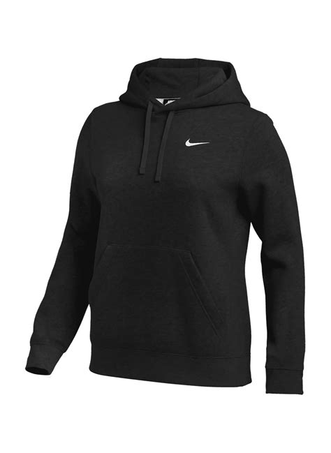 Custom Hoodies | Printed Nike Women's Black Club Training Hoodie