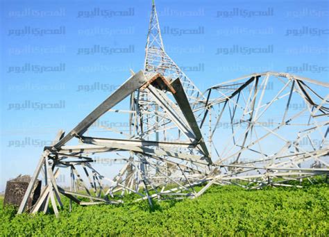 Ieds Destroy Electricity Transmission Towers In Giza Egypt