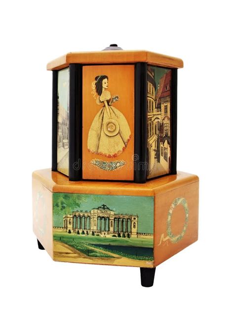 Antique Music Box stock image. Image of 19th, austria - 6442501