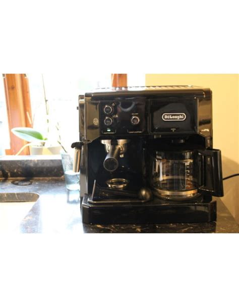 Delonghi Bco B Combi Espresso Filter Coffee Maker Black