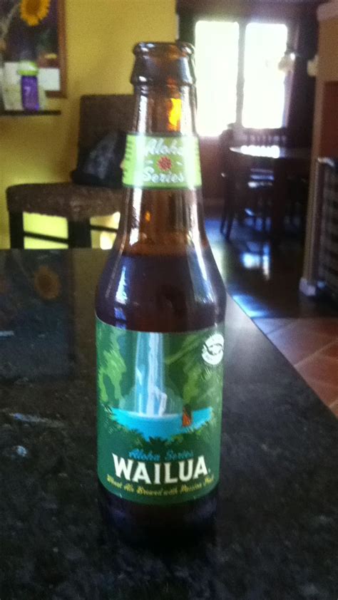 Kona Brewing Wailua Wheat Kona Brewing Beer Bottle Beer