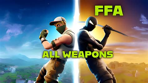 👑 All Weapons Ffa 👑 1689 0792 1439 By Dudanxx Fortnite Creative Map Code Fortnite Gg