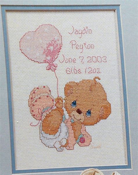 Completed Baby Cross Stitch Cross Stitch Patterns