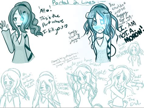 More Portal Sketches By Thetsukineko On Deviantart