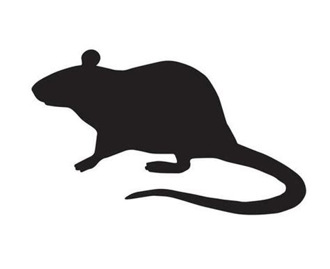 Rat Silhouette Vector Art, Icons, and Graphics for Free Download