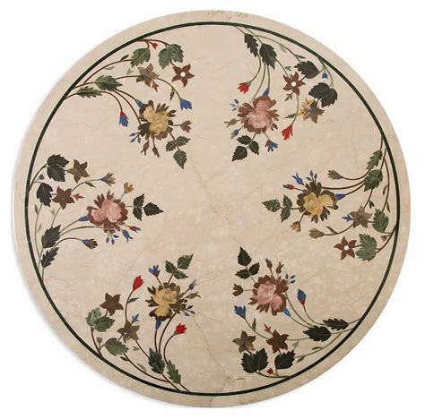 White Marble Round Table Tops, 40 Mm at Rs 2200/square feet in Jaipur | ID: 2943569688