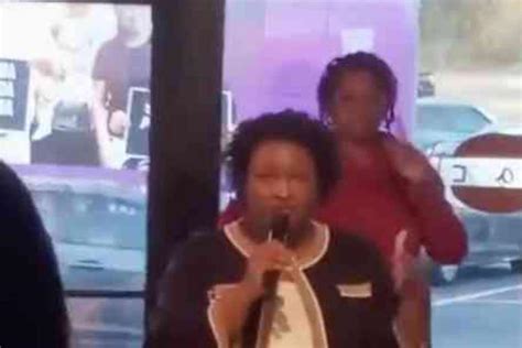 Watch: Stacey Abrams tells supporters in a crowded room to socially distance once outdoors for ...