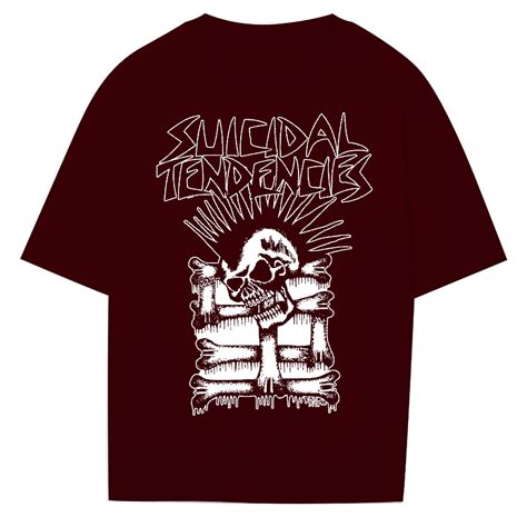 Jual Baju Cowok Kaos Pria Band Metal Suicidal Bone RUB423 BF Shopee