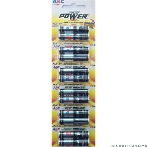 Jual Ready Baterai Abc Super Power Aaa A Battery Abc Super Power