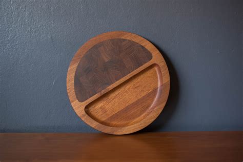 Vintage Teak Dansk Serving Tray Platter By Jens H Quistgaard Mid