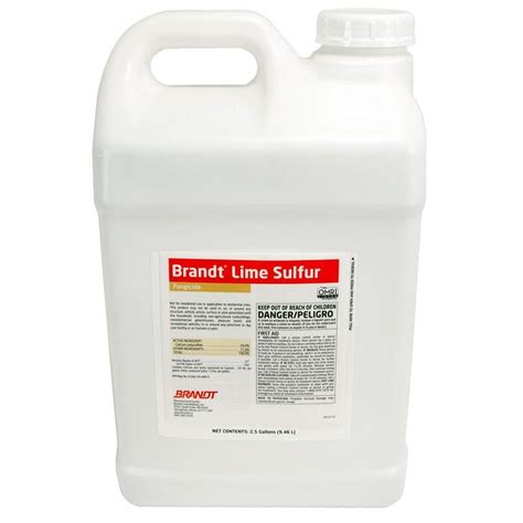 Brandt Lime Sulfur Fungicide 25 Gallon Grow Organic Fungicide