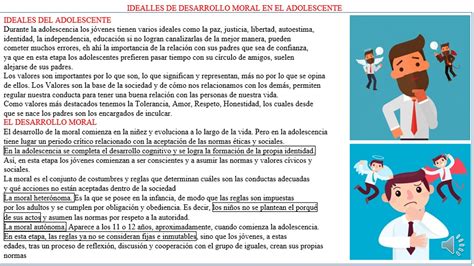 Ideales Y Desarrollo Moral Adolescente Youtube