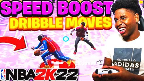 5 FASTEST SPEEDBOOST DRIBBLE MOVES On NBA 2K22 NEXT GEN OVERPOWERED