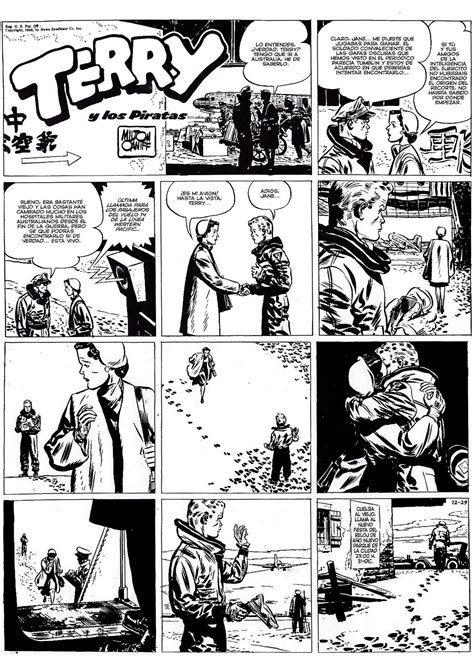 Terry And The Pirates Comic In Milton Caniff Cartoon Artist