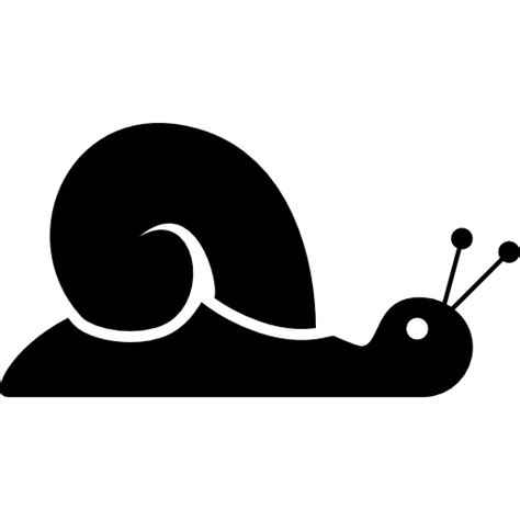 Symbol Animal Slow Symbols Snails Side View Snail Animals Icon