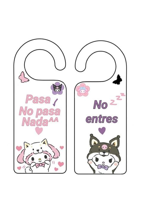 My Melody And Kuromi Pegatinas Bonitas Manualidades Econ Micas