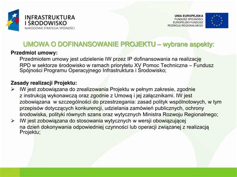 PPT PRZYGOTOWANIE WNIOSKU O PŁATNOŚĆ PowerPoint Presentation free