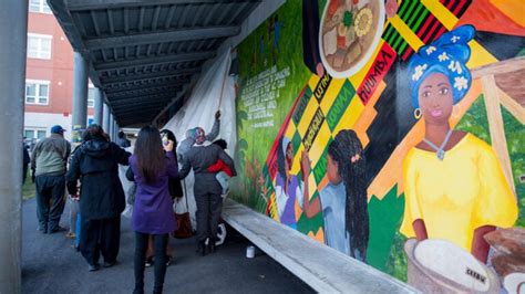 New Roxbury Community College mural celebrates African culture