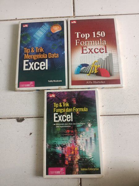 Jual Ori Tip Dan Trik Mengelola Data Excel Top Formula Excel Tip