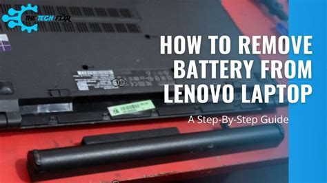 How To Remove Lenovo Laptop Battery Easy Process Works For All Models