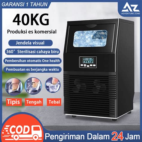 Jual Az Mesin Es Cube Kg Hari Mesin Pembuat Es Ice Mesin Pembuat Es