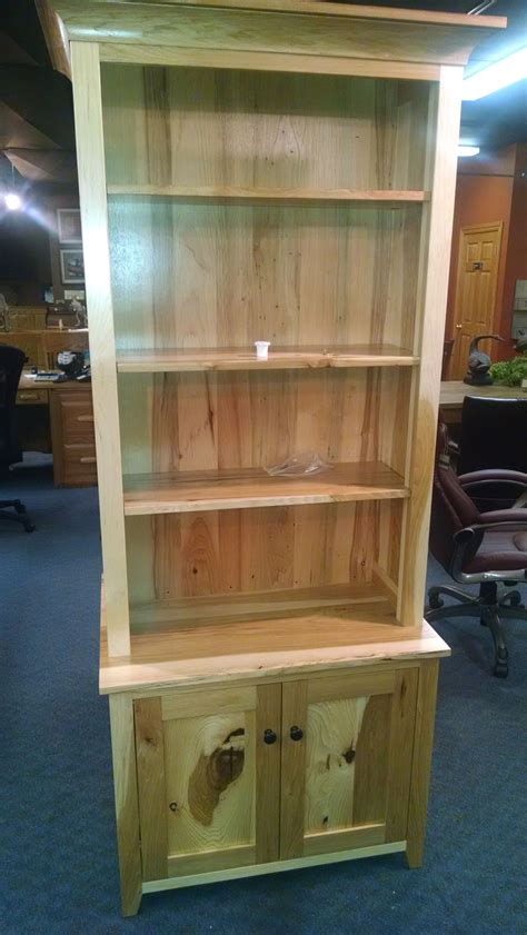 Buy Custom Made Hidden Gun Cabinet Bookcase, made to order from Walnut ...