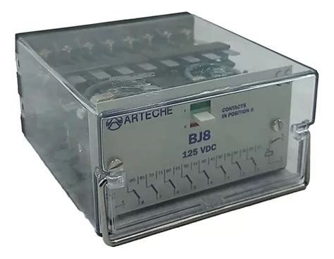 Relé Biestável Arteche Bj8 125vdc | Parcelamento sem juros
