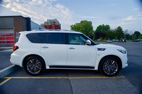 The Full Size Luxury SUV Infiniti QX80 Editorial Stock Photo Image Of