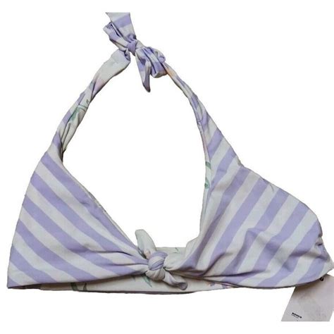 SO Swim Nwt Womensjr Girls So Reversible Halter Bikini Top Size Xl Swim Poshmark