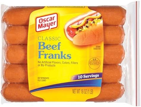 Oscar Mayer Classic Uncured Beef Franks Hot Dogs Shop Hot Dogs At H E B