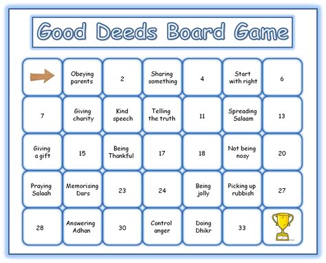 Good Deeds Board Game | Tasheel Tadrees