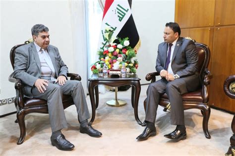 Al Kaabi Receives Deputy Chairman Of The Czech Iraqi Chamber Of