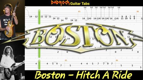 Hitch A Ride Boston Guitar Bass Tabs Lesson Youtube