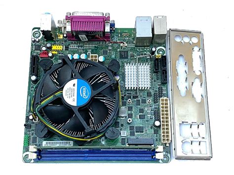 Intel Dh61dl Lga 1155 Itx Motherboard Usb 3 0 I3 Cpu 2gb Cooler Ebay