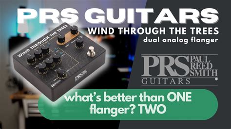 Two Flangers Are Better Than One Prs Guitars Wind Through The Trees