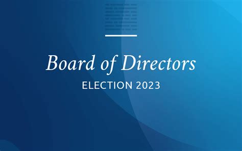 Nominees Chosen For 2023 Board Of Directors Election Unos