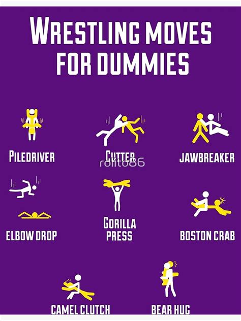 wrestling moves chart